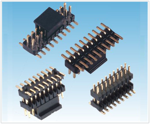 1.27mm双排排贴片排针