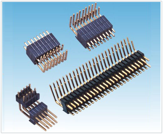1.27*2.5mm 90度排针