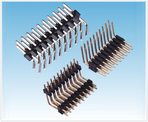 2.0mm双排90度排针