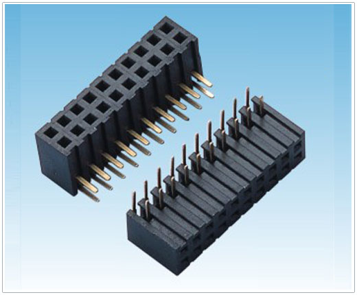 2.0mm双排90度排母