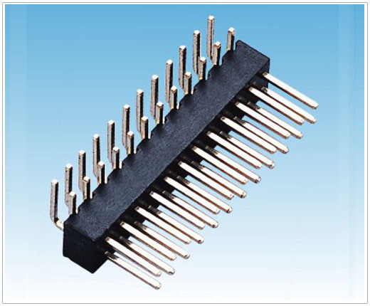 2.54mm双排90度排针