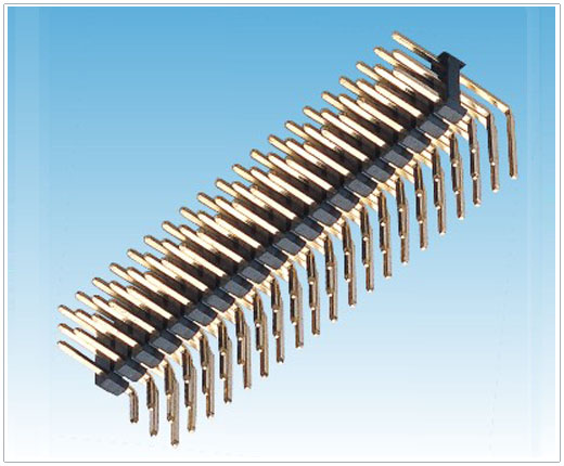 2.54mm三排90度排针
