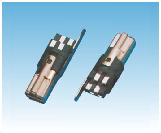 Mini USB 10P 公头焊线式