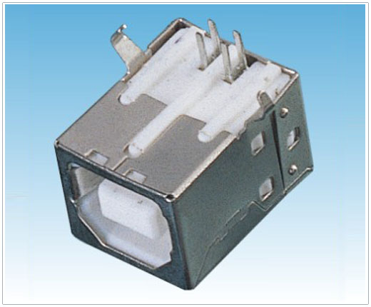 USB B Type 母座90度