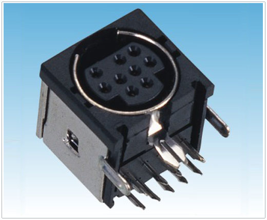 Mini Din 3-9P Female